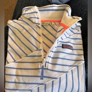 Vineyard Vines asymmetric stripe pullover